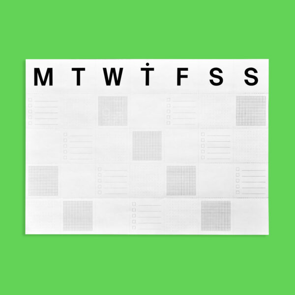 SUPERWEEK — Silver (semainier)