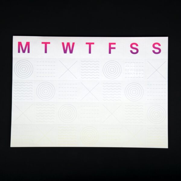 SUPERWEEK – Gradient (weekly planner)