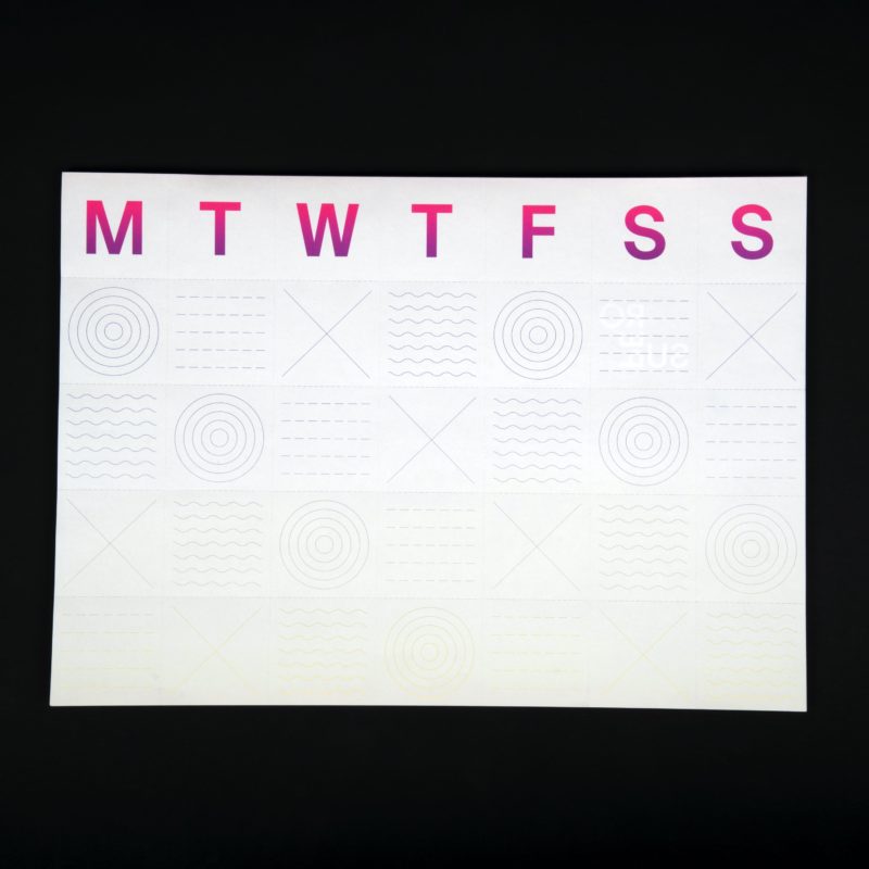 SUPERWEEK – Gradient (weekly planner)